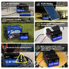 12V 100Ah Bluetooth Battery for 30~70 lbs Trolling Motors | 120A BMS | 1280Wh