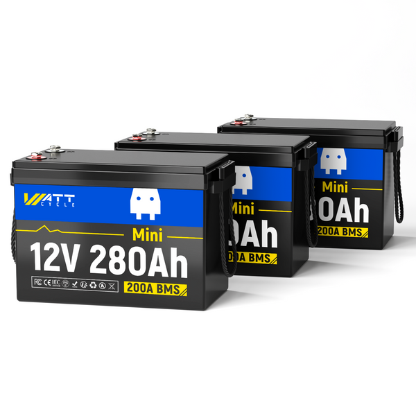 【🔥Extended Black Friday Offer】12V 280Ah Mini LiFePO4 Battery | 200A BMS | 3584Wh