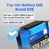 【🎃Clearance Sale: ONLY $659.99】12V 280Ah Mini LiFePO4 Battery | 200A BMS | 3584Wh