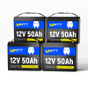 ⚡️New Arrival⚡️ WattCycle 12V 50Ah LiFePO4 Battery for Fish Finder, LiveScope & Kayak Fishing