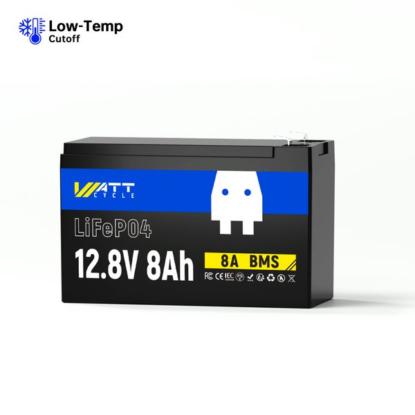 12V 8Ah LiFePO4 Battery