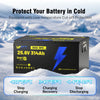 【Automatic C$120 OFF】24V 314Ah Bluetooth LiFePO4 Battery | 300A BMS | 8038Wh