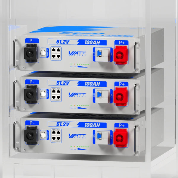 【30 Days Pre Sale】48V (51.2V) 100Ah 3U Server Rack LiFePO4 Battery with Bluetooth