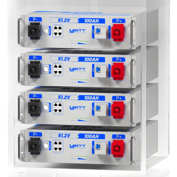 【30 Days Pre Sale】48V (51.2V) 100Ah 3U Server Rack LiFePO4 Battery with Bluetooth