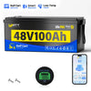 【🎃Halloween Treat】48V 100Ah Golf Cart Bluetooth LiFePO4 Battery | 200A BMS | 5120Wh
