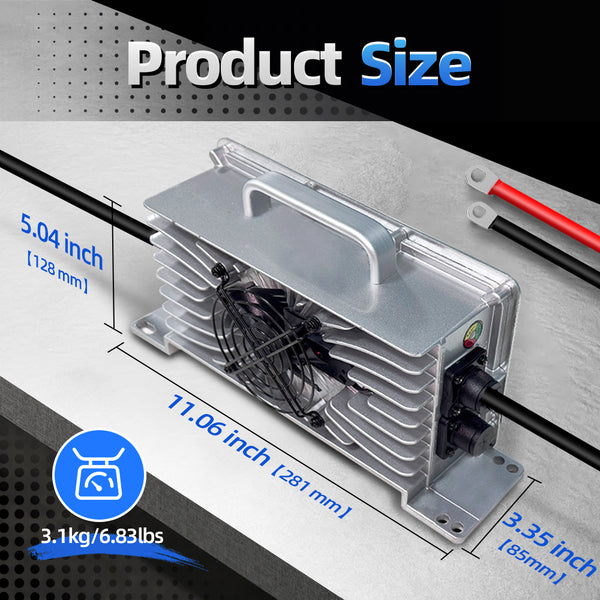 WattCycle_48V_!5A_LiFePO4_Battery_Charger_Compact_Size