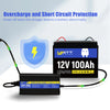 14.6V 20A Aluminum Shell LiFePO4 Battery Charger | Perfect for 12V 100Ah/200Ah