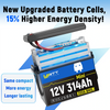 【7 Days Pre Sale】12V 314Ah Mini LiFePO4 Battery | 200A BMS | 4019Wh