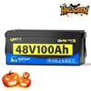 【🎃Halloween Treat】48V 100Ah Golf Cart Bluetooth LiFePO4 Battery | 200A BMS | 5120Wh