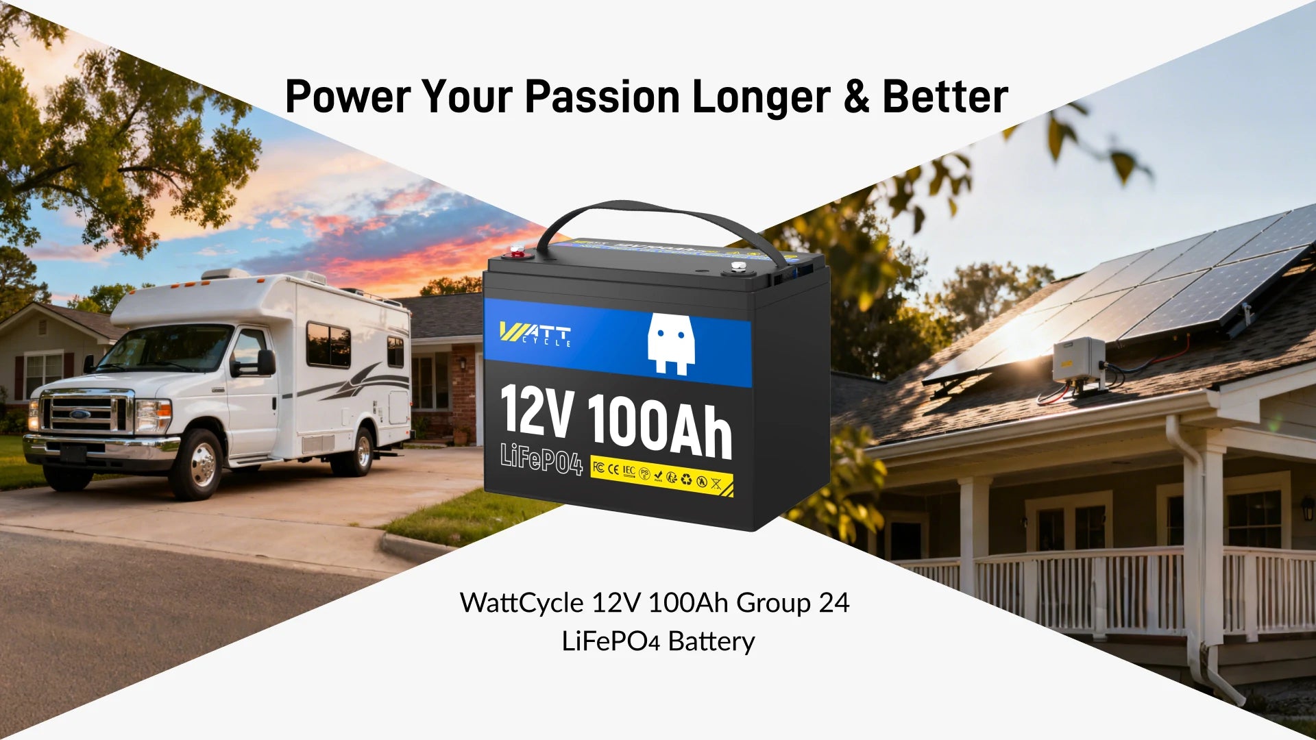 WattCycle__2V_100Ah_Group24_LiFePO4_Battery