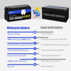 12V 200Ah Plus LiFePO4 Deep Cycle Battery | 200A BMS | 2560Wh | Low-temp Protection