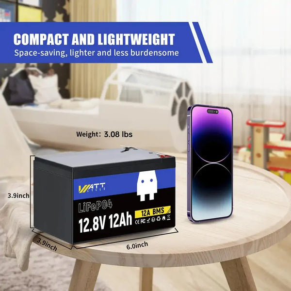 【🎃Halloween Treat】12V 12Ah LiFePO4 Battery