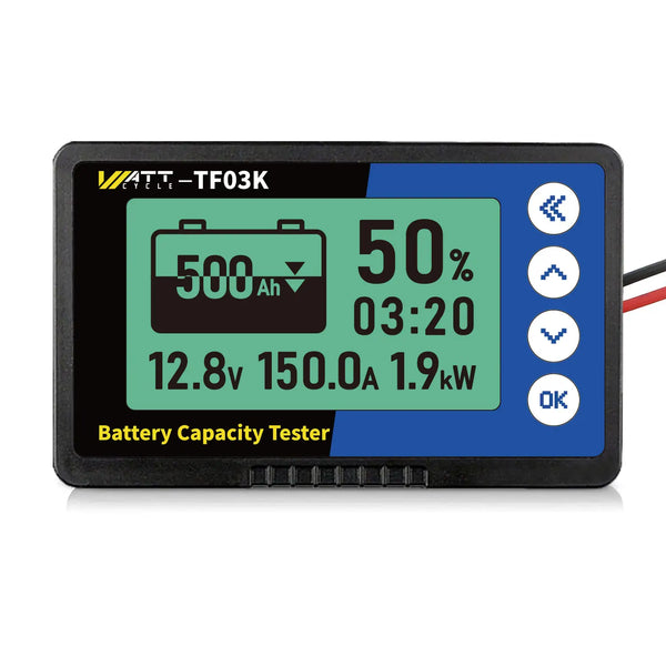 500A LiFePO4 Battery Monitor with Shunt