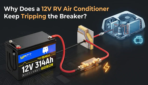 Why Does a 12V RV Air Conditioner Keep Tripping the Breaker?