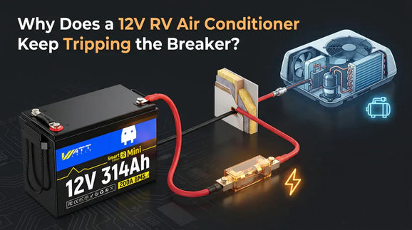 Why Does a 12V RV Air Conditioner Keep Tripping the Breaker?