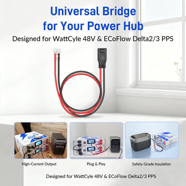 WattLINK - EF PPS Expansion Adapter Cable (M8 to XT150-Style)