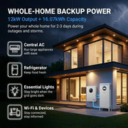 ⚡️New Launch⚡️WattCycle Storm-Ready Whole-Home Backup Power Kit — 5.12kWh to 32.2kWh All-in-One Systems