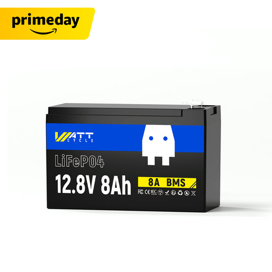 【⏰Prime Day】12V 8Ah LiFePO4 Battery