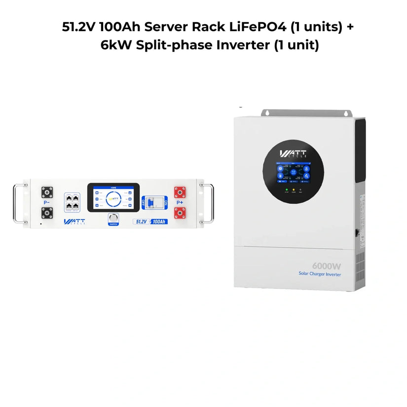 ⚡️New Launch⚡️WattCycle Storm-Ready Whole-Home Backup Power Kit — 5.12kWh to 32.2kWh All-in-One Systems