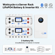 ⚡️ Pre-Order | Ships Aug 5⚡️WattCycle V2.5 48V 100Ah Server Rack Lithium Battery and 12kW Split Phase Solar Inverter Bundle Kit