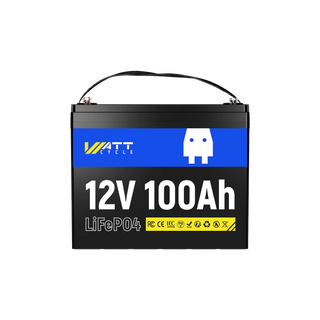 12V 100Ah Group 24 LiFePO4 Battery | 1280Wh | Low-temp protection | 30~70 lb Trolling Motors