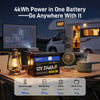 ⚡️Preorder – Ships June 10⚡️ WattCycle 12V 314Ah Mini Super Powerhouse LiFePO4 Battery | 3A Active Balancer | Serviceable Case | Bluetooth & Low-Temp Protection