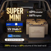⚡️Preorder – Ships June 10⚡️ WattCycle 12V 314Ah Mini Super Powerhouse LiFePO4 Battery | 3A Active Balancer | Serviceable Case | Bluetooth & Low-Temp Protection
