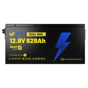 12V 628Ah Bluetooth LiFePO4 Battery | 300A BMS | 8038Wh
