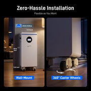 ⚡️Early Bird Price C$3999.99⚡️WattCycle 16kWh 48V 314Ah Floor Standing Bluetooth LiFePO4 - Heavy-Duty Build
