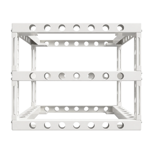 ⚡️ Pre-Order | Ships Aug 5⚡️ Upgrade V2 Seismic Stackable 2-Tier Modular Battery Cabinet for Rack-Mounted Batteries