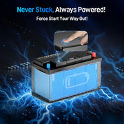 12V 100Ah 1200CCA Bluetooth LiFePO4 Battery with Self Heating | 200A BMS | 2560Wh