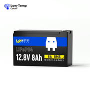 12V 8Ah LiFePO4 Battery