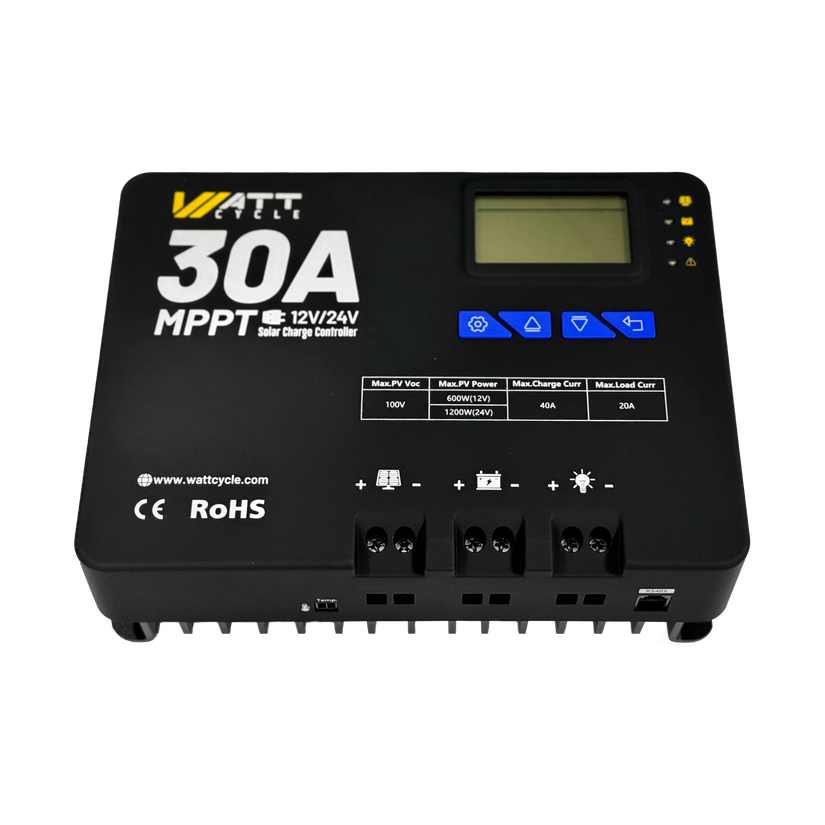 12V/24V 30A MPPT Solar Charge Controller