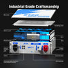 【30 Days Pre Sale】48V (51.2V) 100Ah 3U Server Rack LiFePO4 Battery with Bluetooth
