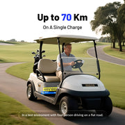 [Moniteur gratuit] Batterie au lithium LiFePO₄ Bluetooth 48V 100Ah pour voiturettes de golf - BMS 200A