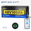 ⚡️Preorder – Ships June 10⚡️ [Free Monitor] 48V 100Ah Golf Cart Bluetooth LiFePO₄ Lithium Battey - 200A BMS