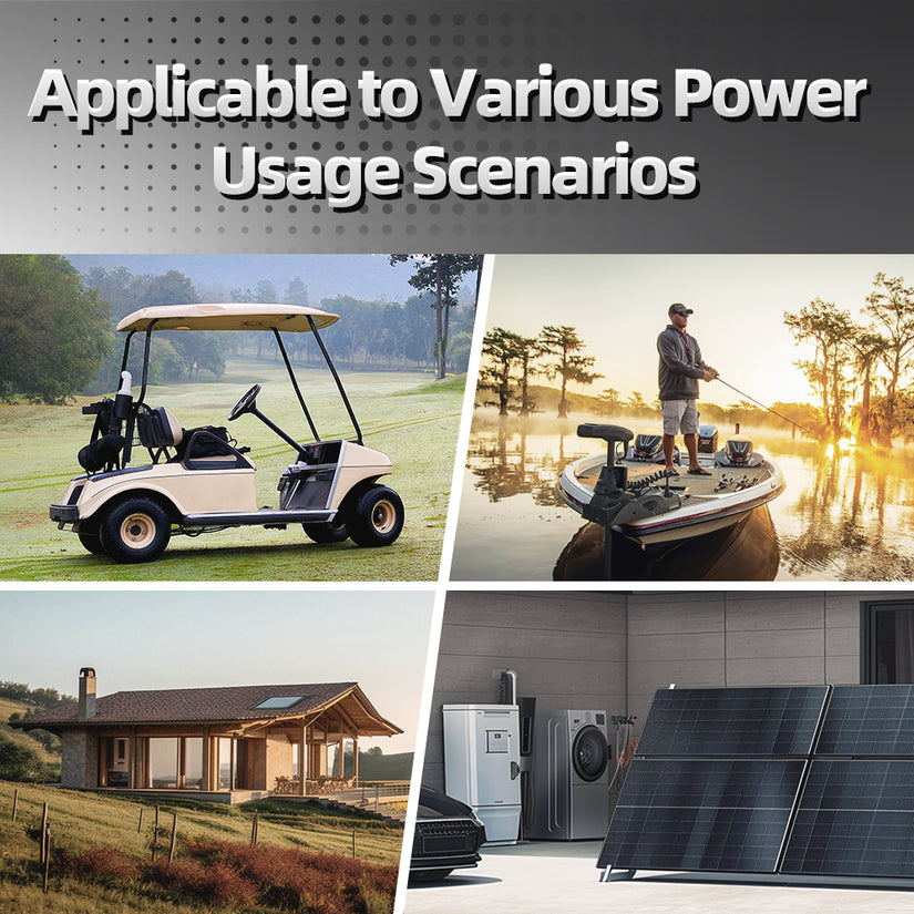 WattCycle_48V_15A_LIFePO4_Battery_Golg_Cart_Home_Storage_Applications