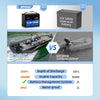 【🎃Halloween Treat】12V 100Ah Bluetooth Battery for Trolling Motors | 120A BMS | 1280Wh