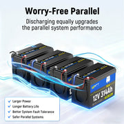 [👍 Bestseller] WattCycle 12V 314Ah Mini Basic LiFePO₄ Battery – 200A BMS, 4019Wh Deep Cycle