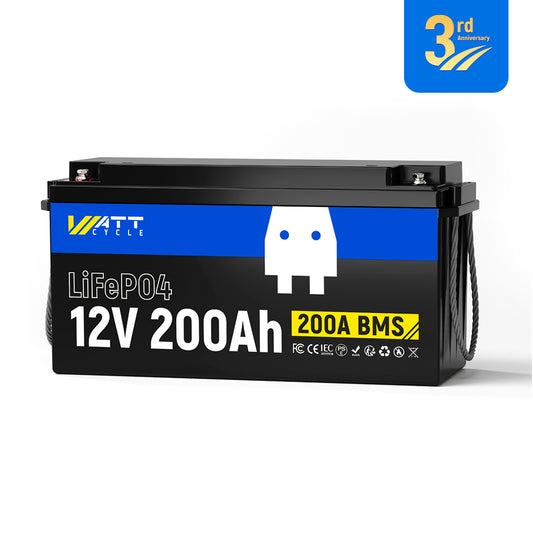 【👑3rd Anniversary】12V 200Ah LiFePO4 Battery