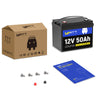⚡️New Arrival⚡️ WattCycle 12V 50Ah LiFePO4 Battery for Fish Finder, LiveScope & Kayak Fishing