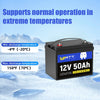 ⚡️New Arrival⚡️ WattCycle 12V 50Ah LiFePO4 Battery for Fish Finder, LiveScope & Kayak Fishing